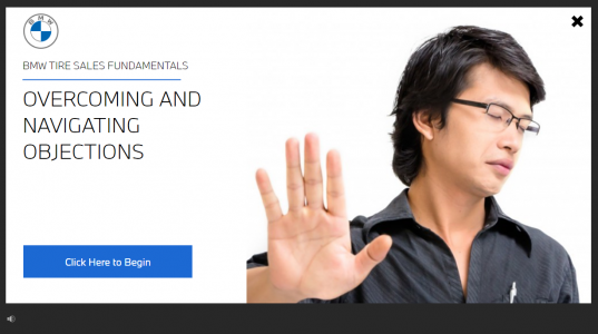 BMW Tire Sales Fundamentals Course