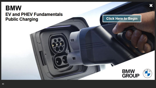 BMW Electric Vehicle Public Charging Fundamentals Course